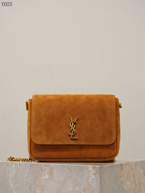 YSL YD25055 Suede Crossbody Bag