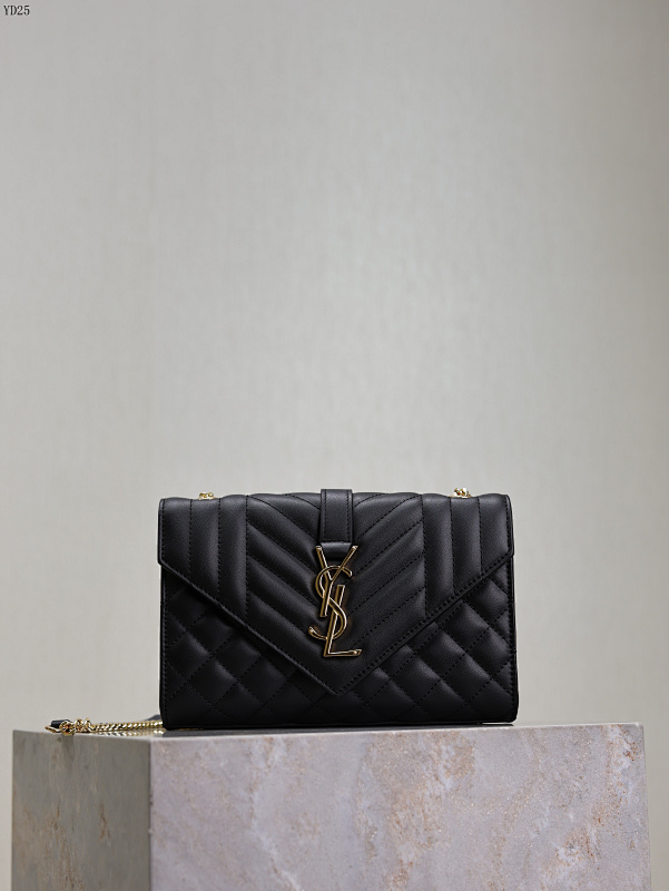 YSL YD25060 Monogram Medium Wallet on Chain