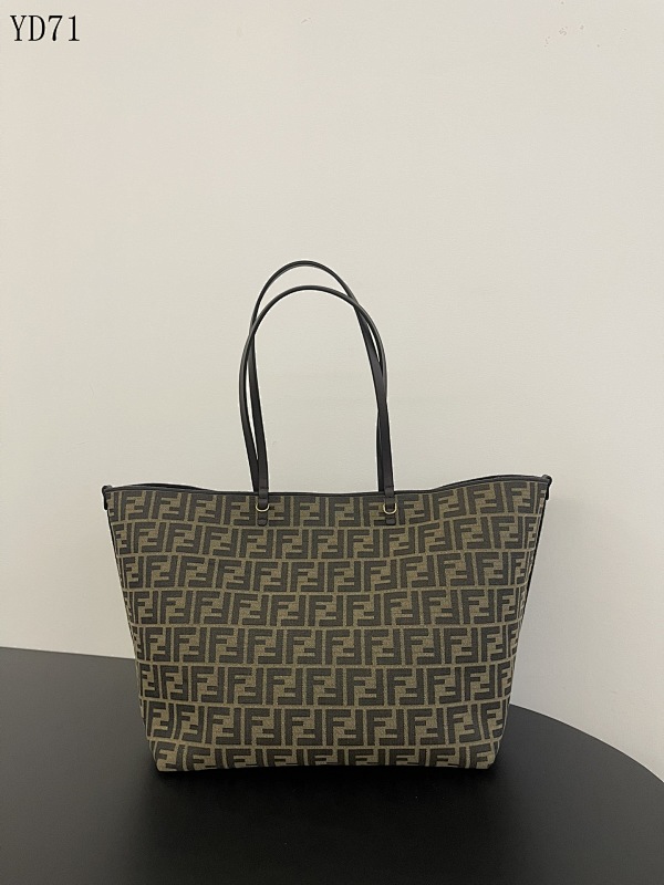 F3ndii YD7155 Monogram Roll Tote Bag