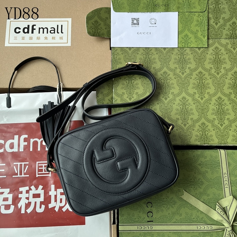 Gucc1 YD8848 Interlocking G Crossbody Bag