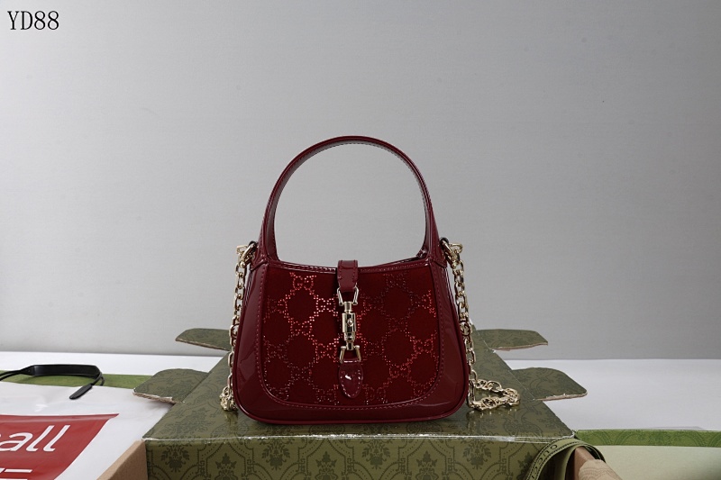 Gucc1 YD8850 Mini Jacquard Handbag