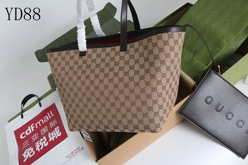 Gucc1 YD8852 Classic GG Tote Bag