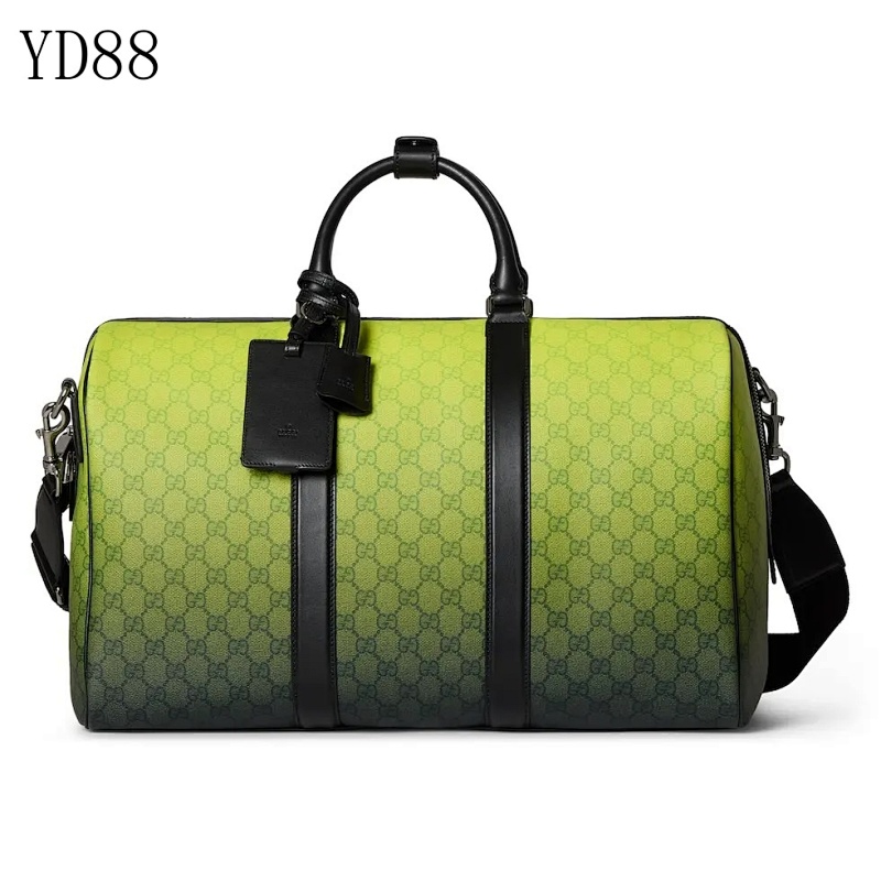 Gucc1 YD8880 Gradient Green Travel Bag