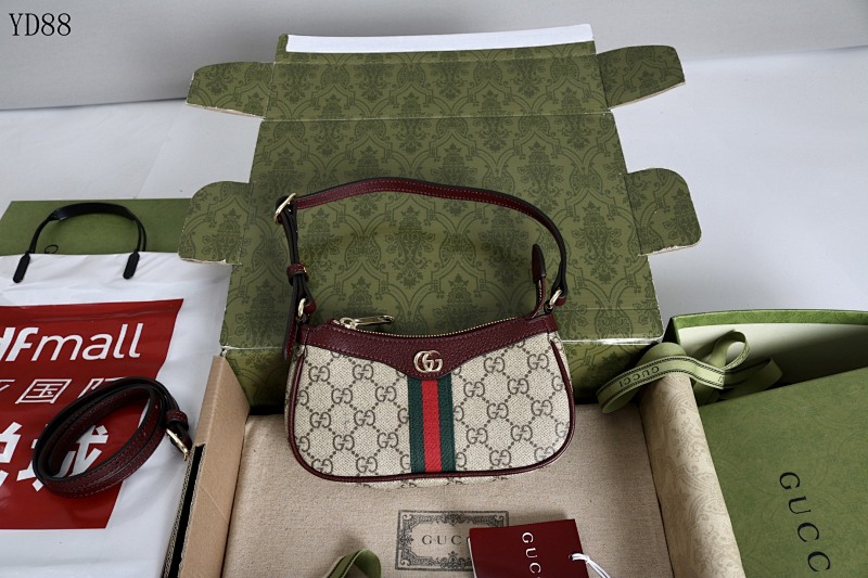 Gucc1 YD8843 Mini Horsebit Crossbody Bag