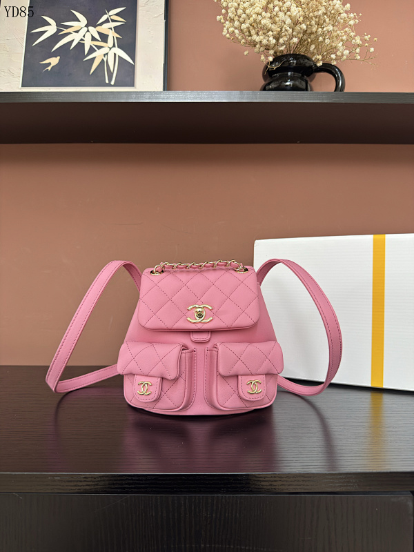 CHANELL YD85064 AS3787# Pink Mini Bucket Bag