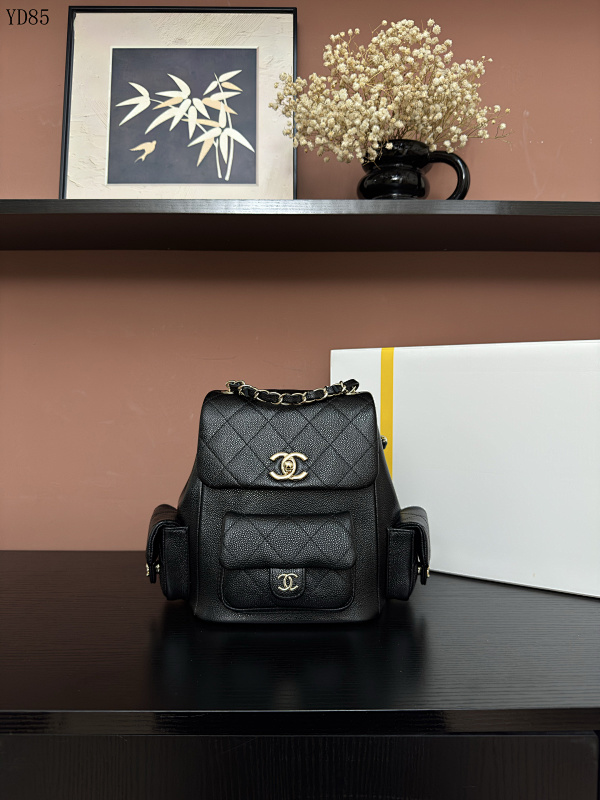 CHANELL YD85065 AS4398# Quilted Leather Tote Bag