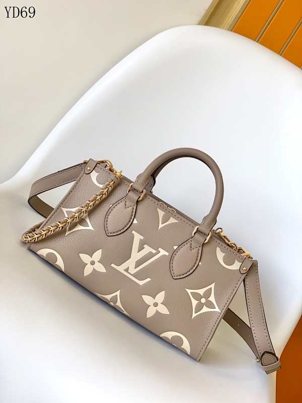 LVutton M23641 OnTheGo Small Handbag Grey Monogram