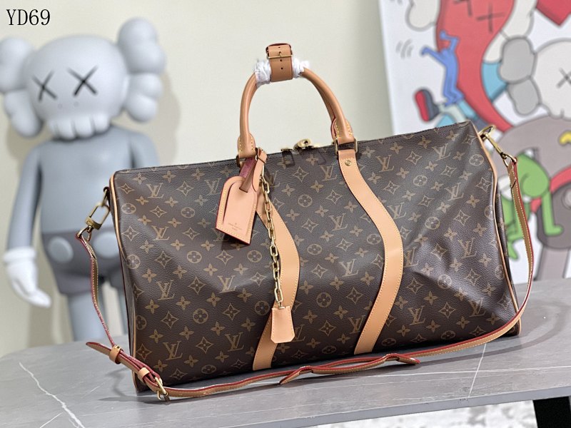LVutton YD69 Monogram Canvas Lock Bag
