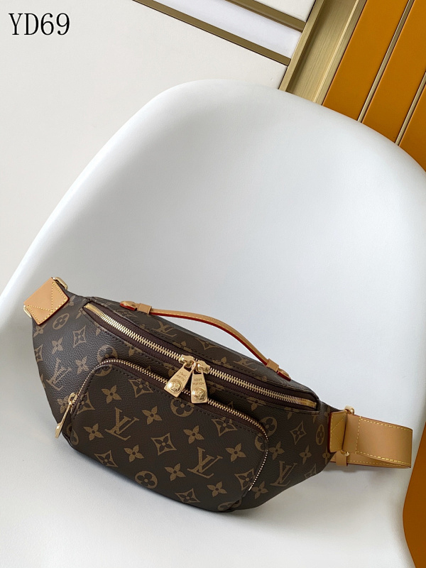 cover-232125398 LVutton M14019 Rush Belt Bag Monogram Canvas