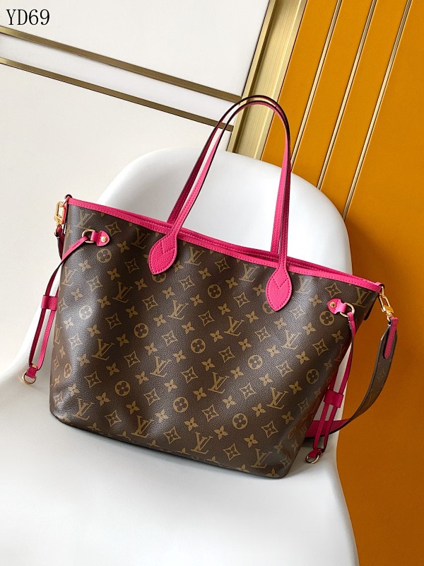 LVutton YD6952 Monogram Canvas Tote Bag