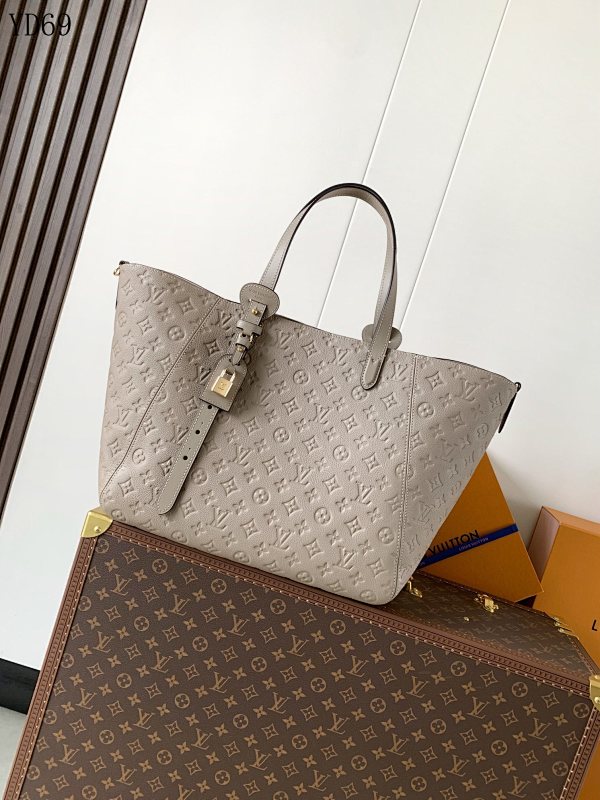 LVutton M25889 Gray All In One Medium Tote