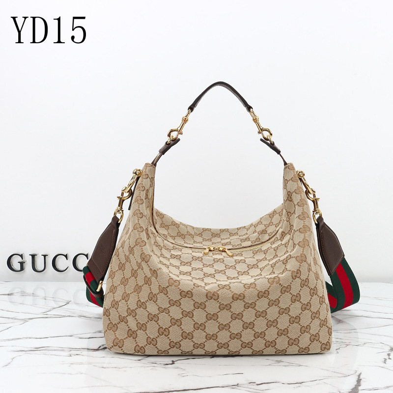 Gucc1 YD1553 Monogram Shoulder Bag