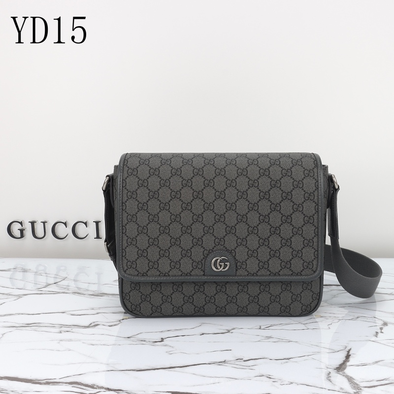 Gucc1 YD15 Crossbody Bag GG Supreme Canvas