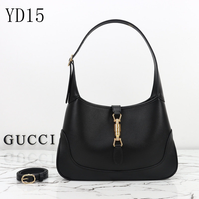 Gucc1 YD1571 Horsebit Hobo Bag