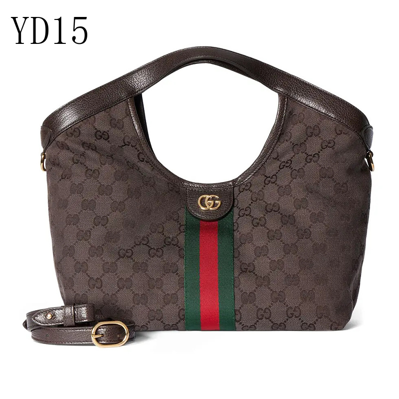 Gucc1 YD1552 GG Supreme Tote Bag