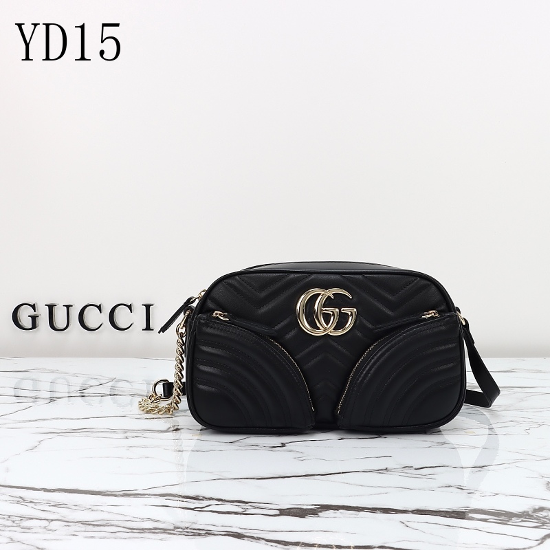 Gucc1 YD15 Marmont Shoulder Bag