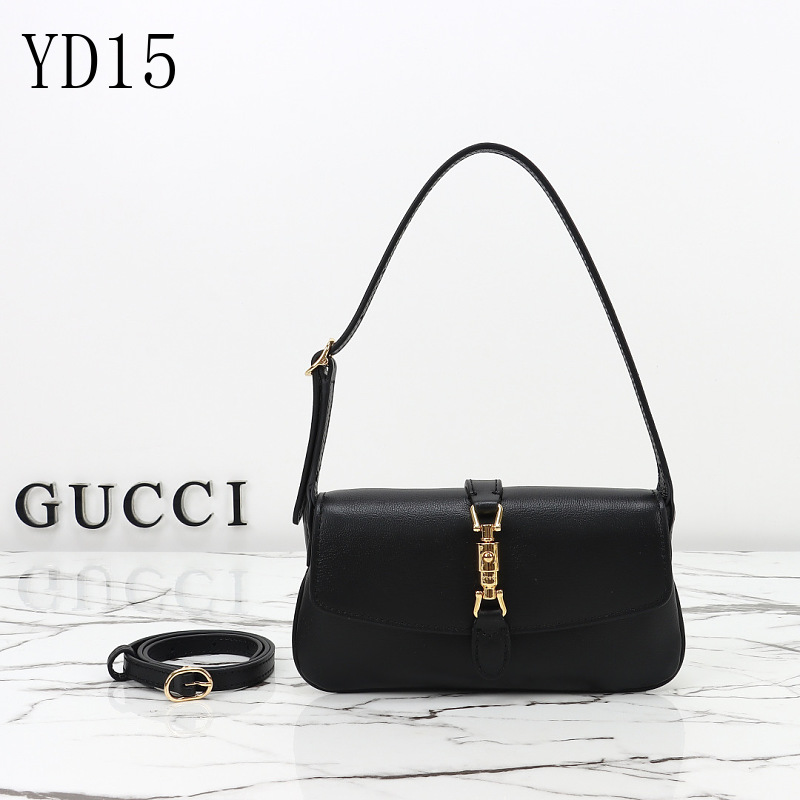 Gucc1 YD1551 Mini Bag with Gold Hardware