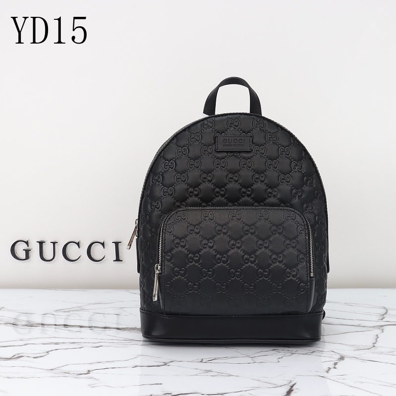 Gucc1 YD1562 Backpack in Original Leather