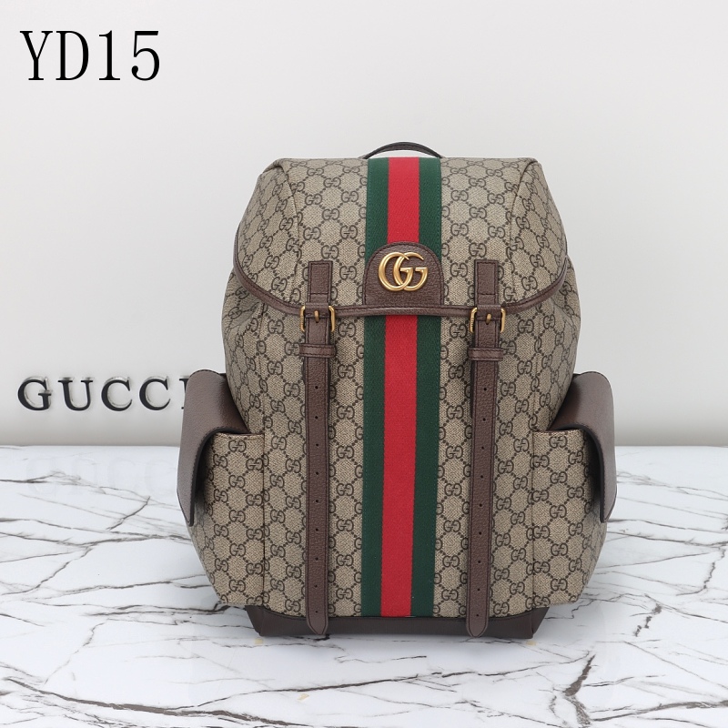 Gucc1 YD1558 Monogram Canvas Shoulder Bag