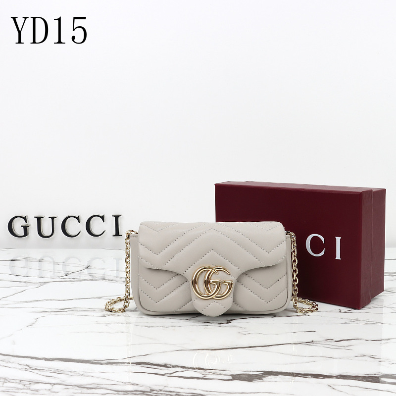 cover-233164841 Gucc1 YD15 Marmont Wallet on Chain in Light Gray