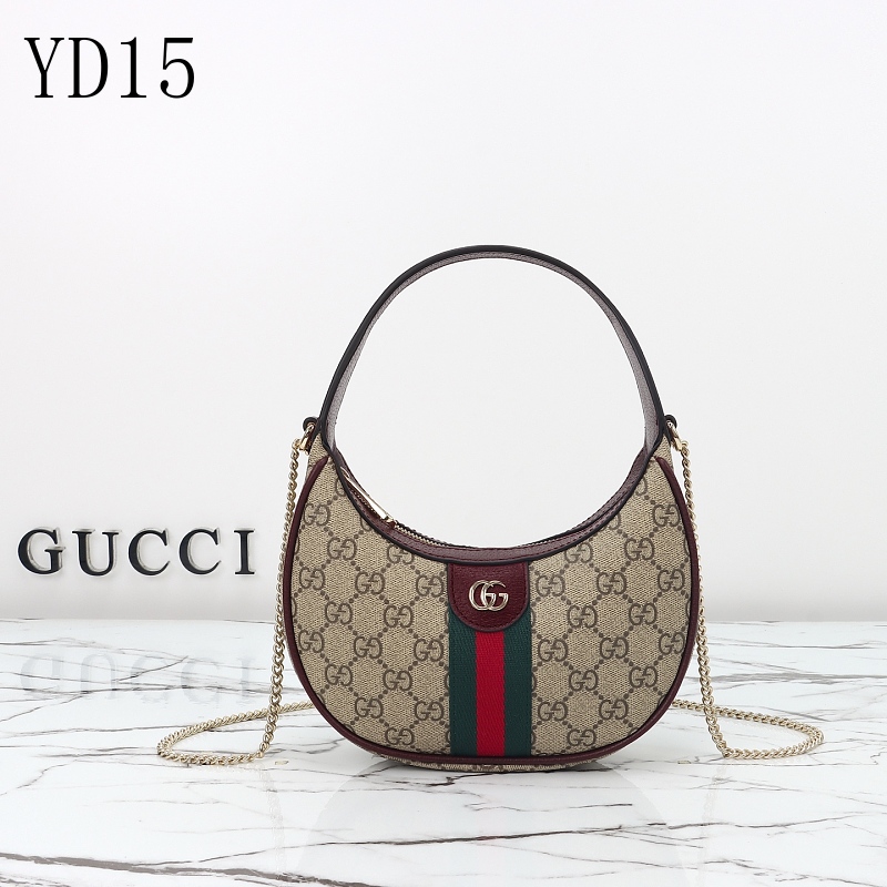 cover-233165281 Gucc1 YD15 Horsebit Bag in Beige and Red