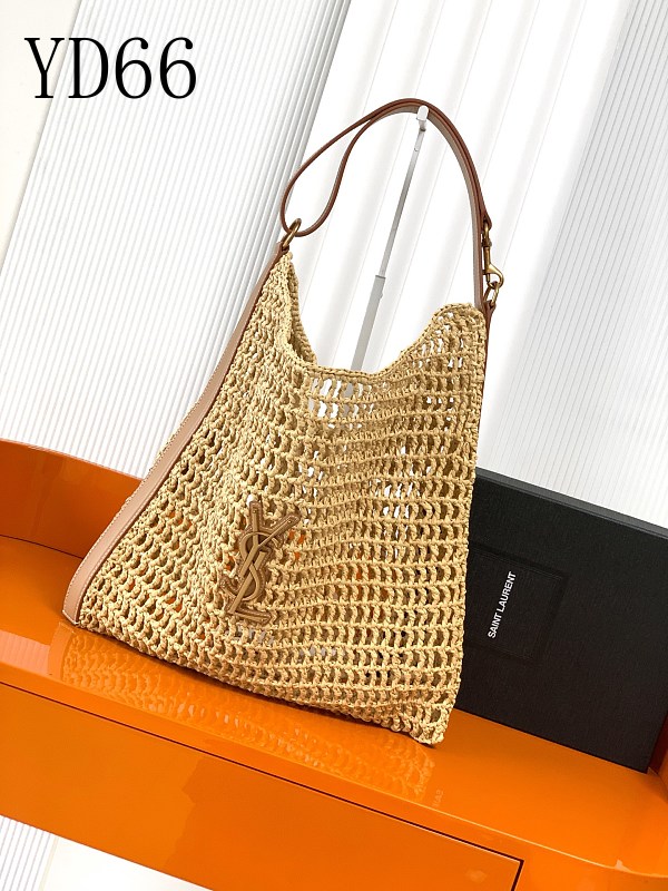 YSL YD66 Oxalis Woven Shoulder Bag