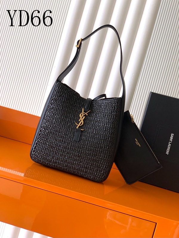 SntLaurent YD6675 Woven Raffia Hobo Bag