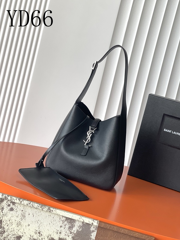 YSL YD66 Black Leather Crossbody Bag
