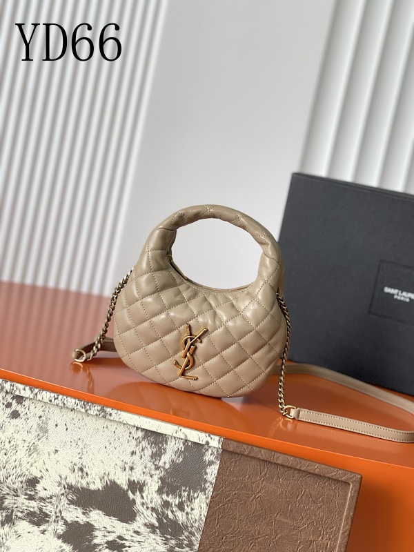 SntLaurent YD66 Quilted Hobo Bag