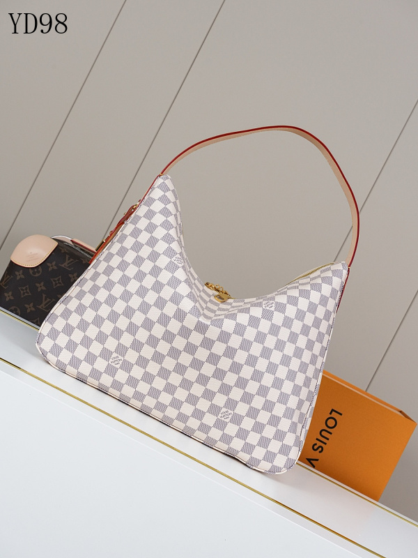 LVutton YD98 Slouchy Medium Shoulder Bag