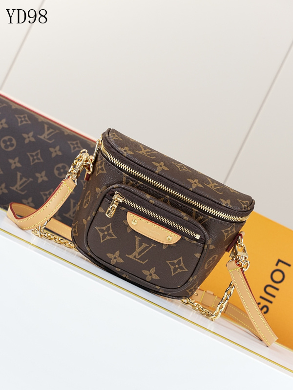 LVutton YD98 Mini Bumbag Monogram Canvas Crossbody Bag