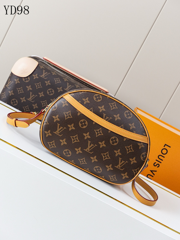 LVutton M51221 Monogram Round Crossbody Bag