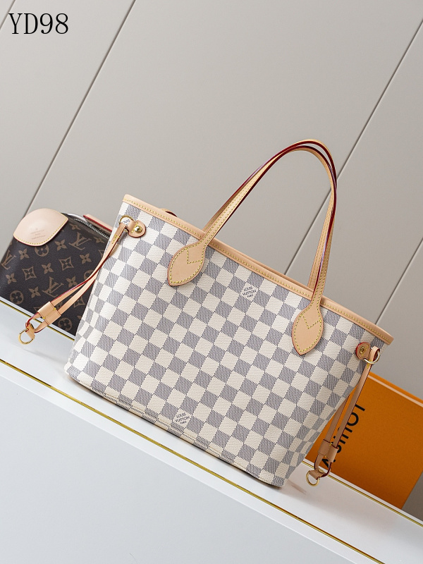 LVutton YD9843 Neverfull Mini Damier Azur Tote Bag