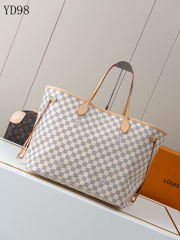 LVutton Neverfull Large Damier Azur Tote Bag