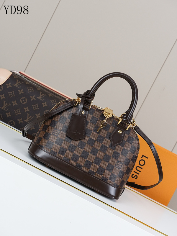LVutton Alma BB Damier Ebene Handbag