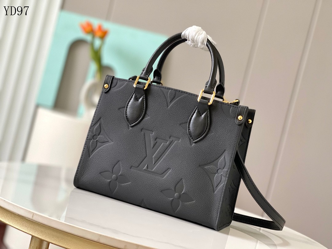 LVutton YD97047 45653 Monogram Empreinte Leather Tote
