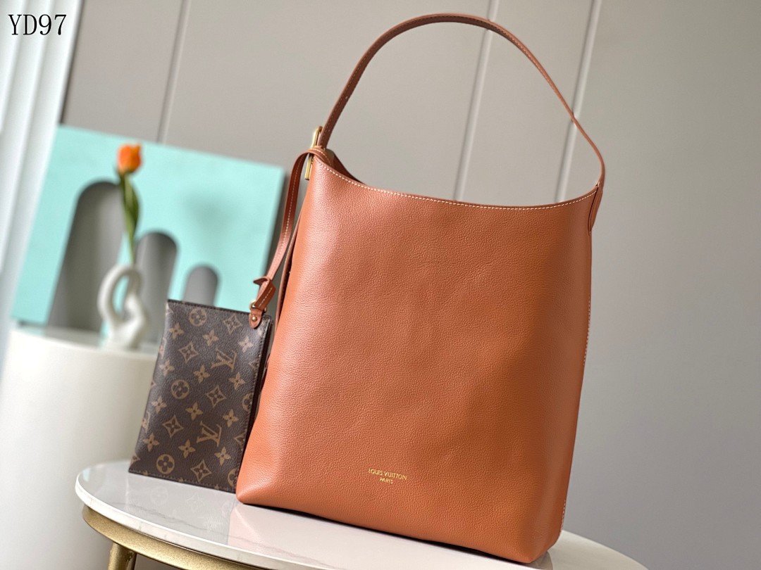 LVutton YD97062 M25022 Monogram Canvas and Leather Crossbody Bag