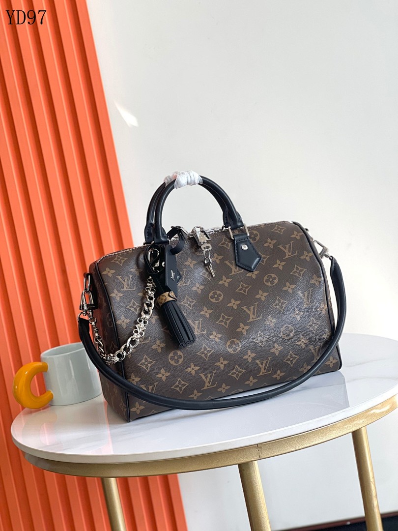 LVutton Speedy 30 Monogram Canvas Handbag