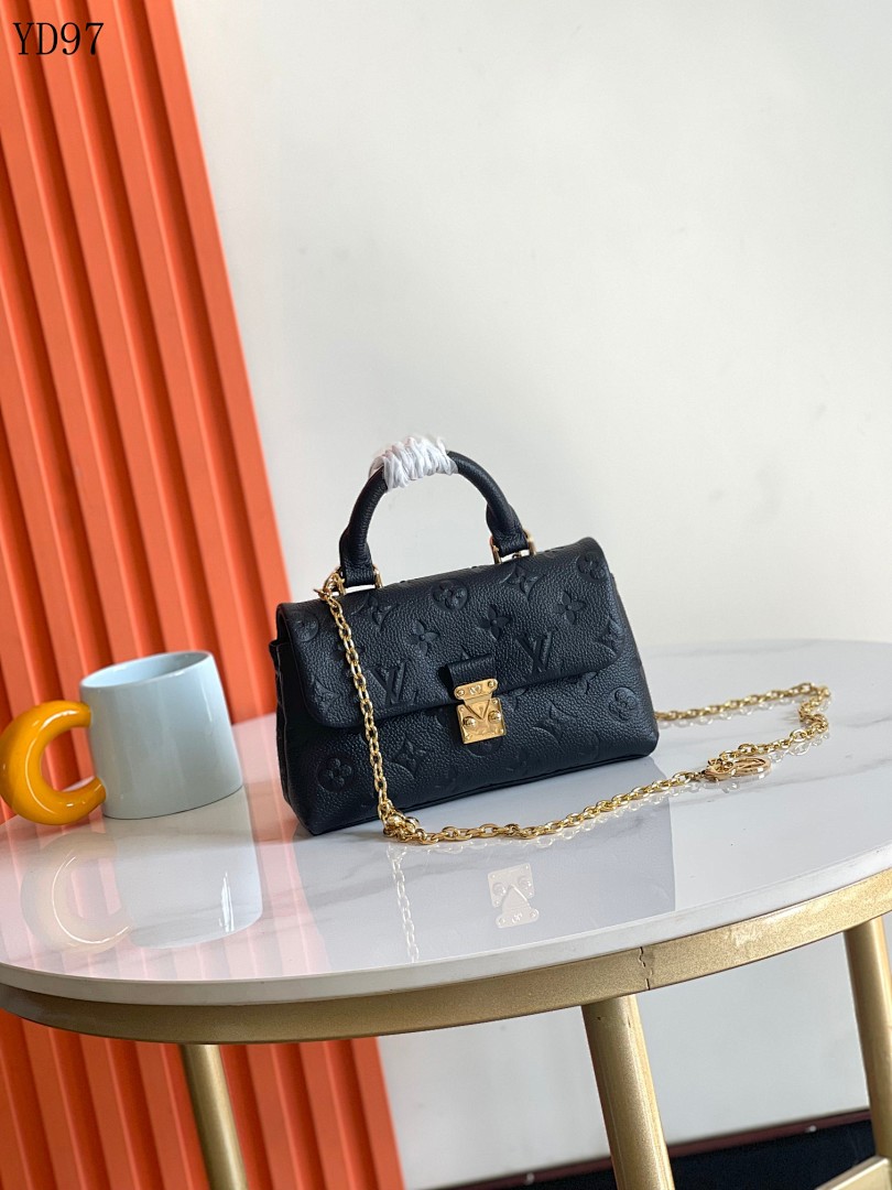 LVutton YD97048 M12144/M12145 Monogram Empreinte Leather Crossbody Bag