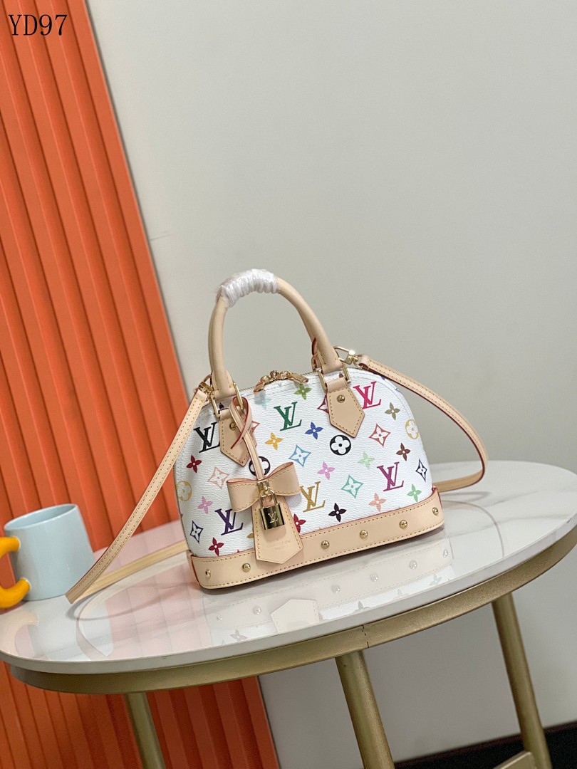 LVutton YD97050 M13078 Multicolor Monogram Canvas Nano Speedy 1 LVutton YD97050 M13078 Multicolor Monogram Canvas Nano Speedy