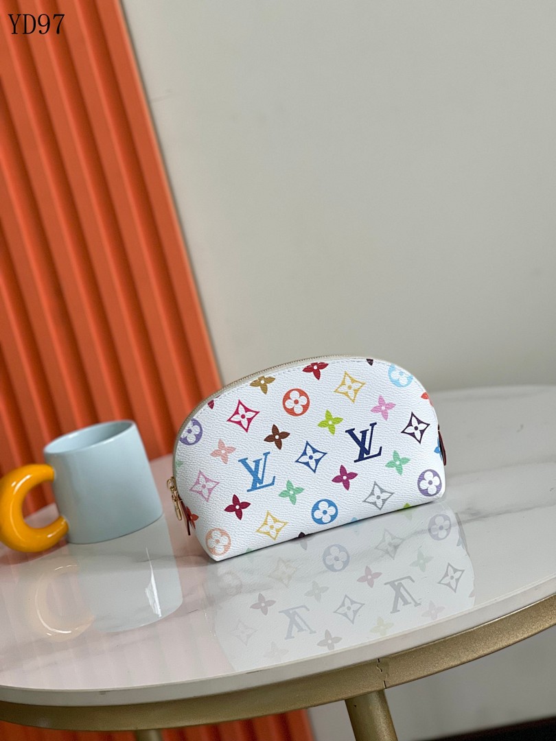 LVutton Monogram Multicolore Cosmetic Pouch 1 LVutton Monogram Multicolore Cosmetic Pouch