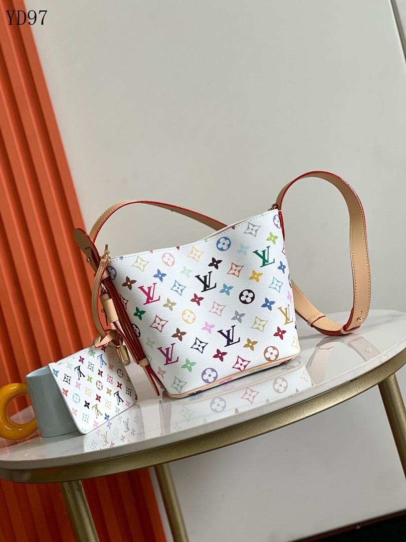LVutton Multicolore Monogram Canvas Pochette Metis