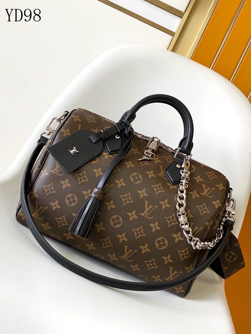 LVutton YD98066 M12243 Monogram Canvas Shoulder Bag