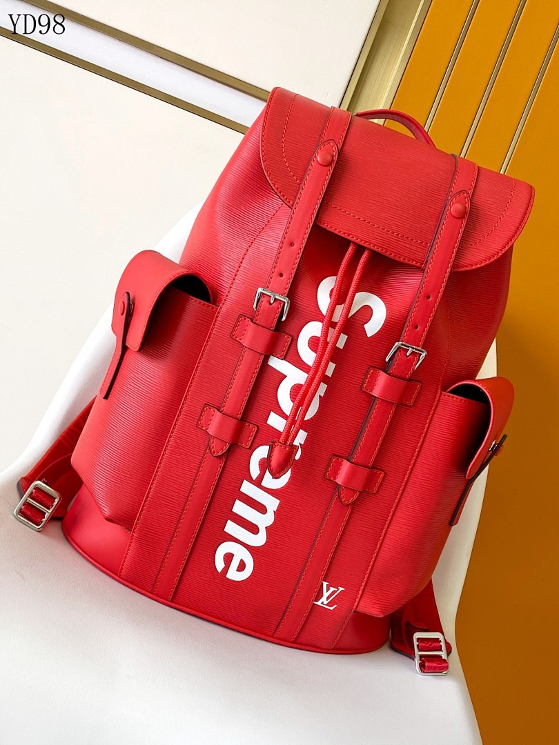 LVutton YD98078 M41079 Red Backpack