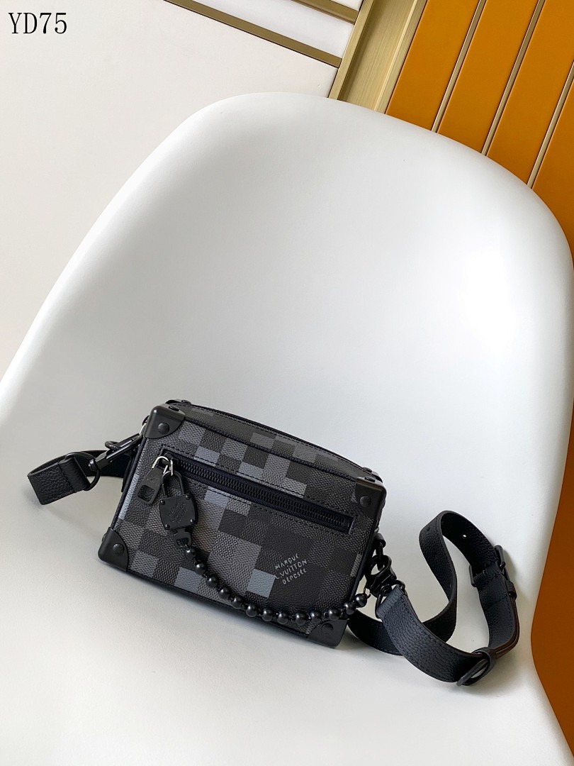 LVutton YD75067 N40809 Damier Graphite Mini Trunk Bag