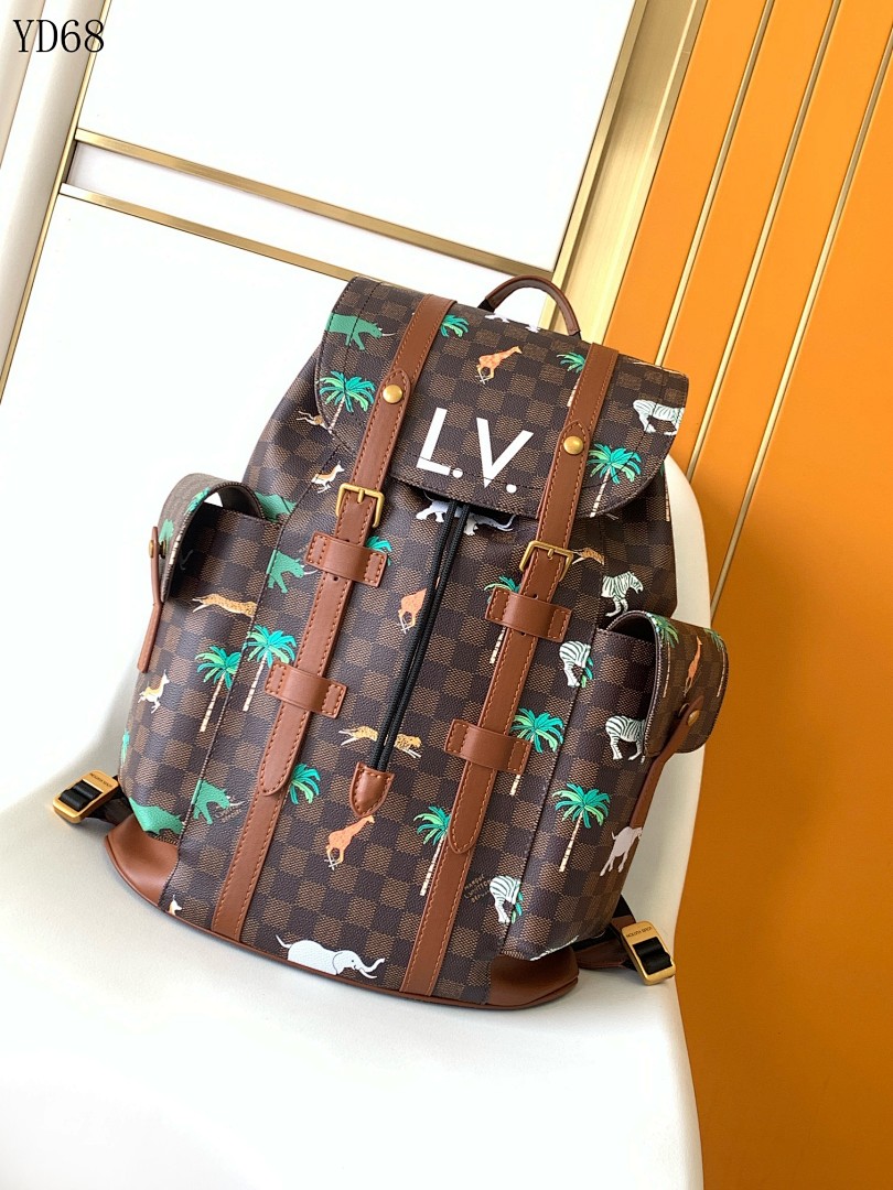 LVutton Damier Ebene Keepall Duffle