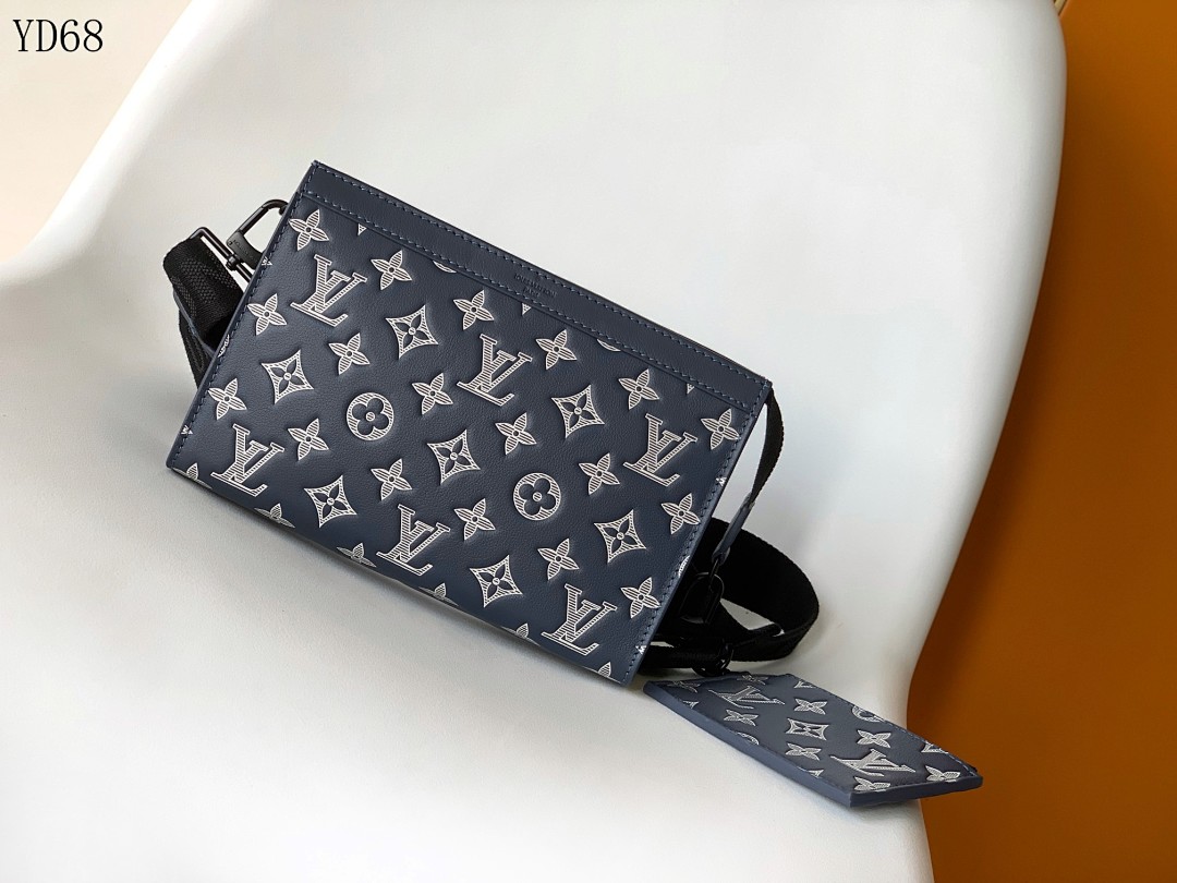 LVutton YD68048 Monogram Canvas Cosmetic Pouch 1 LVutton YD68048 Monogram Canvas Cosmetic Pouch