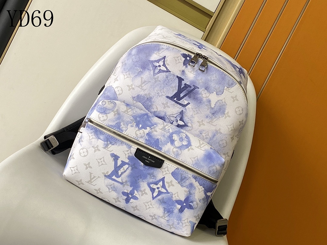 LVutton M45760 Watercolor Blue Neverfull Tote 1 LVutton M45760 Watercolor Blue Neverfull Tote