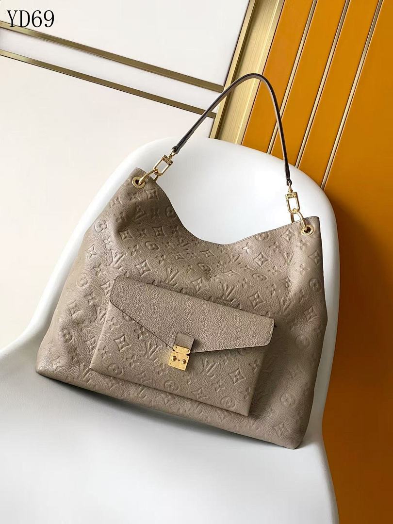 LVutton YD6966 M27189 Monogram Empreinte Leather Neverfull MM 1 LVutton YD6966 M27189 Monogram Empreinte Leather Neverfull MM