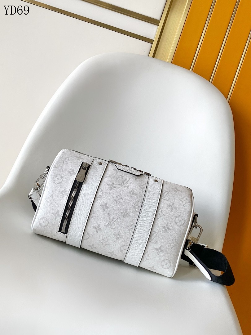 LVutton YD6956 Monogram Canvas Cylinder Bag 1 LVutton YD6956 Monogram Canvas Cylinder Bag